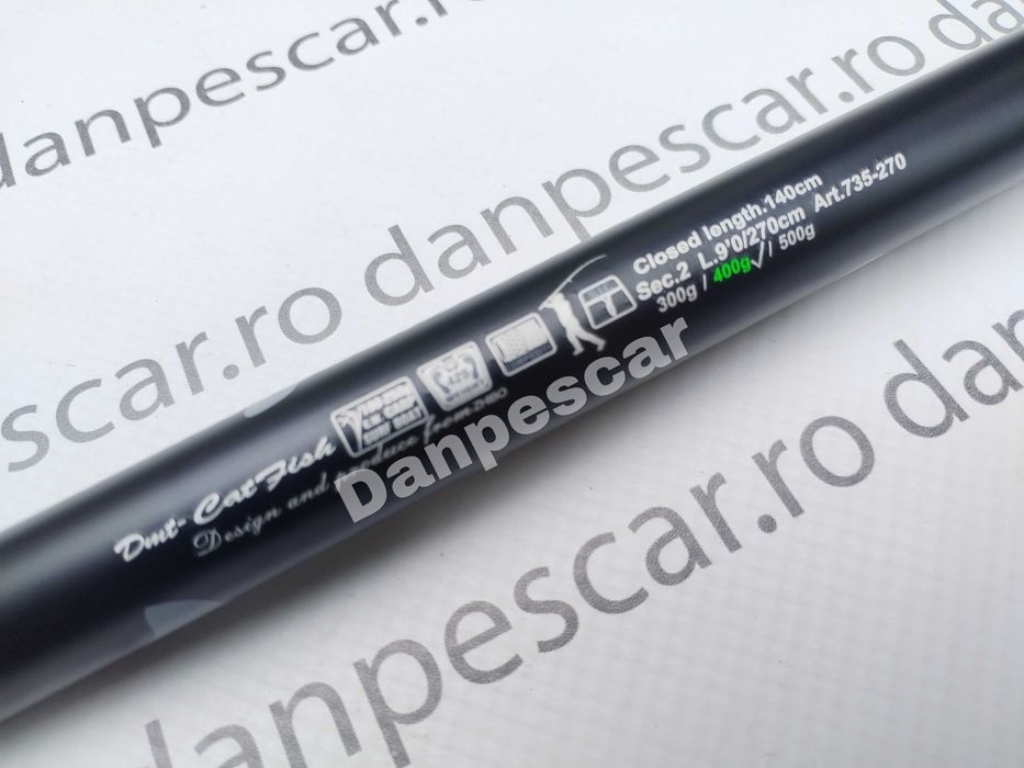 SET Lanseta SOMN Catfish  2,70m ACTIUNE 400g+Mulineta GLAMOUR 7000