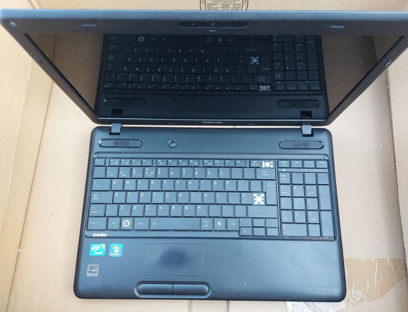 Laptop Toshiba Satelite