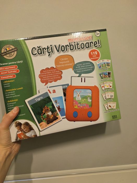 Carti vorbitoare Montessori, noi, sigilate