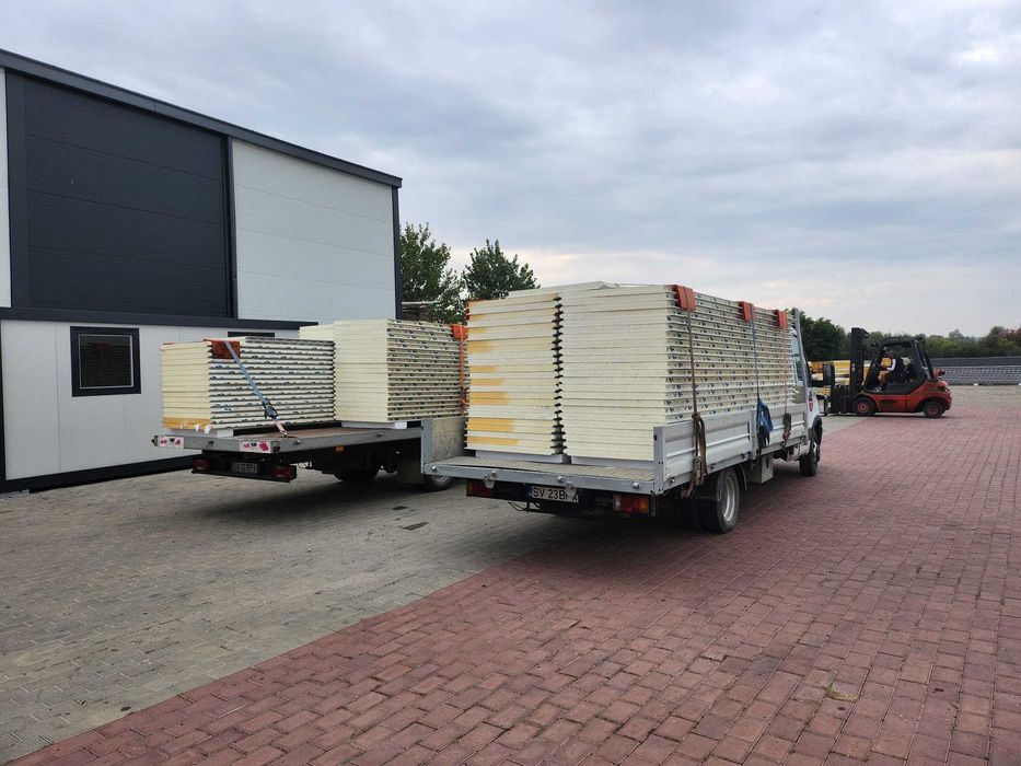 Panouri sandwich / tabla cutata / policarbonat / accesorii