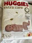 Scutece Huggies extra care nr 2 - 58 buc