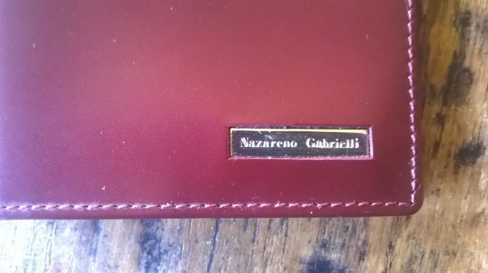 портфейл и ключодържател антики NAZARЕNO GABRIELLI оригинал