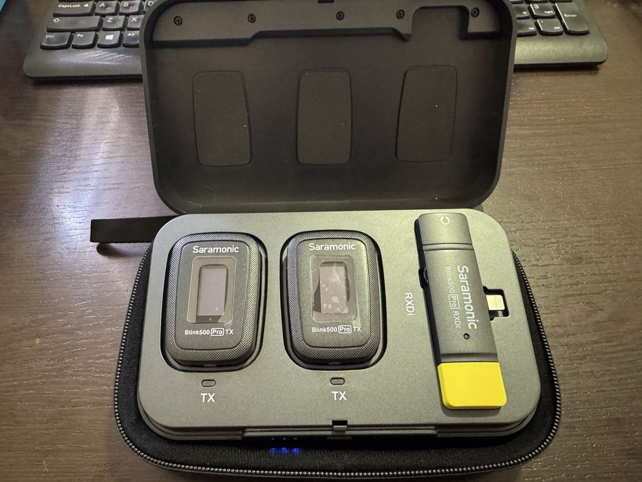 Saramonic Blink 500 pro (iphone light)