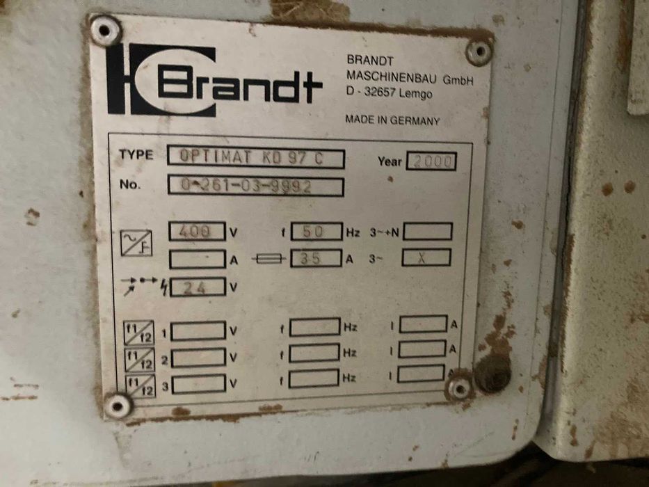 Кантираща машина - Brand KD-97 C