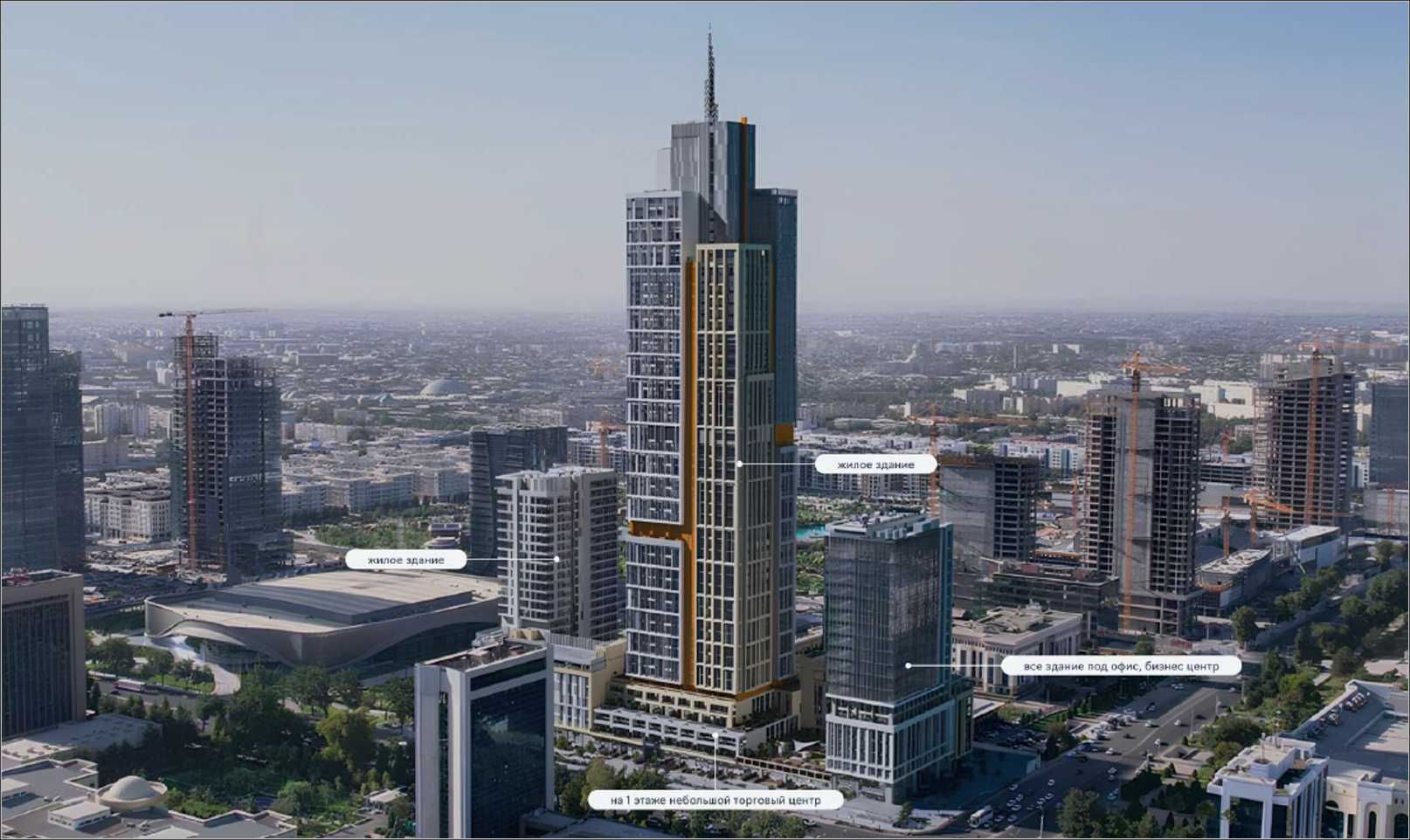 Аренда коммерческого помещения в МФК NESTONE: 475-500 кв м.