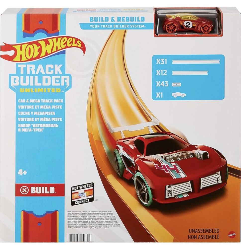 Hot wheels mega track