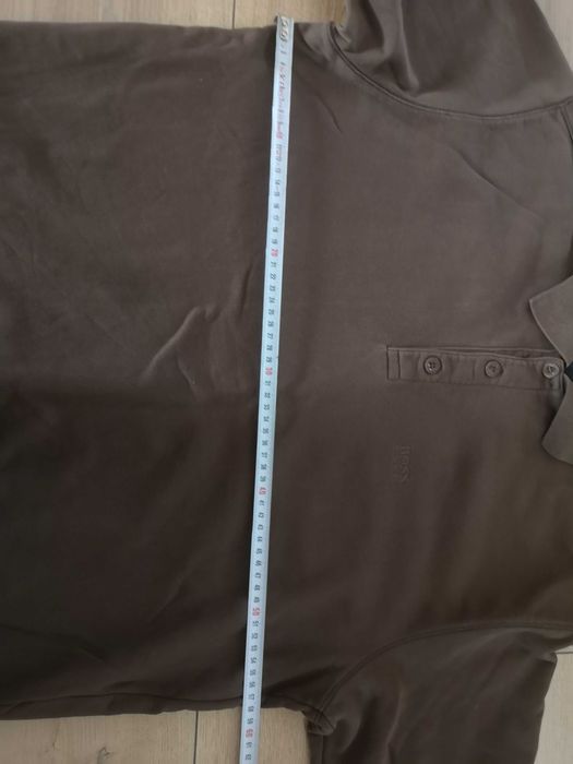 sweatshirt bluza tricou polo casual Hugo Boss guler maro