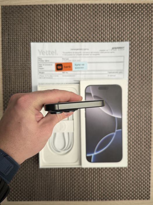 НОВ!512Gb *ЛИЗИНГ* iPhone 16 Pro Max Black Titanium / 36М Гаранция