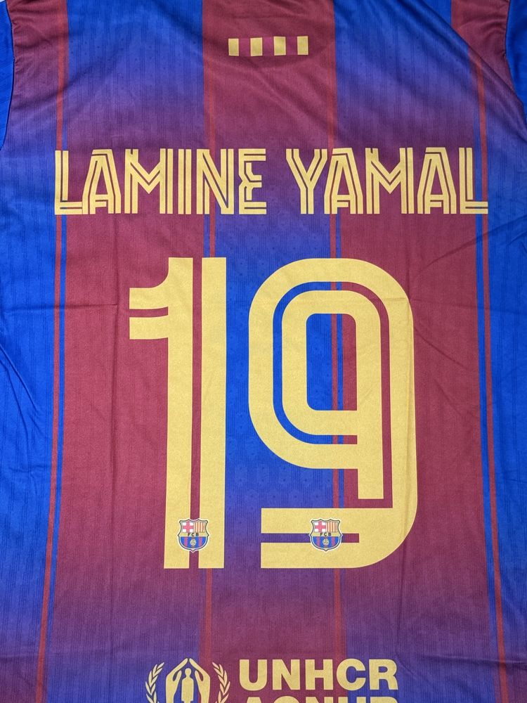 Tricou fotbal Barcelona - Lamine Yamal (25-26)