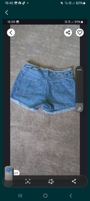 Pantaloni scurti pentru damă mărimea 27