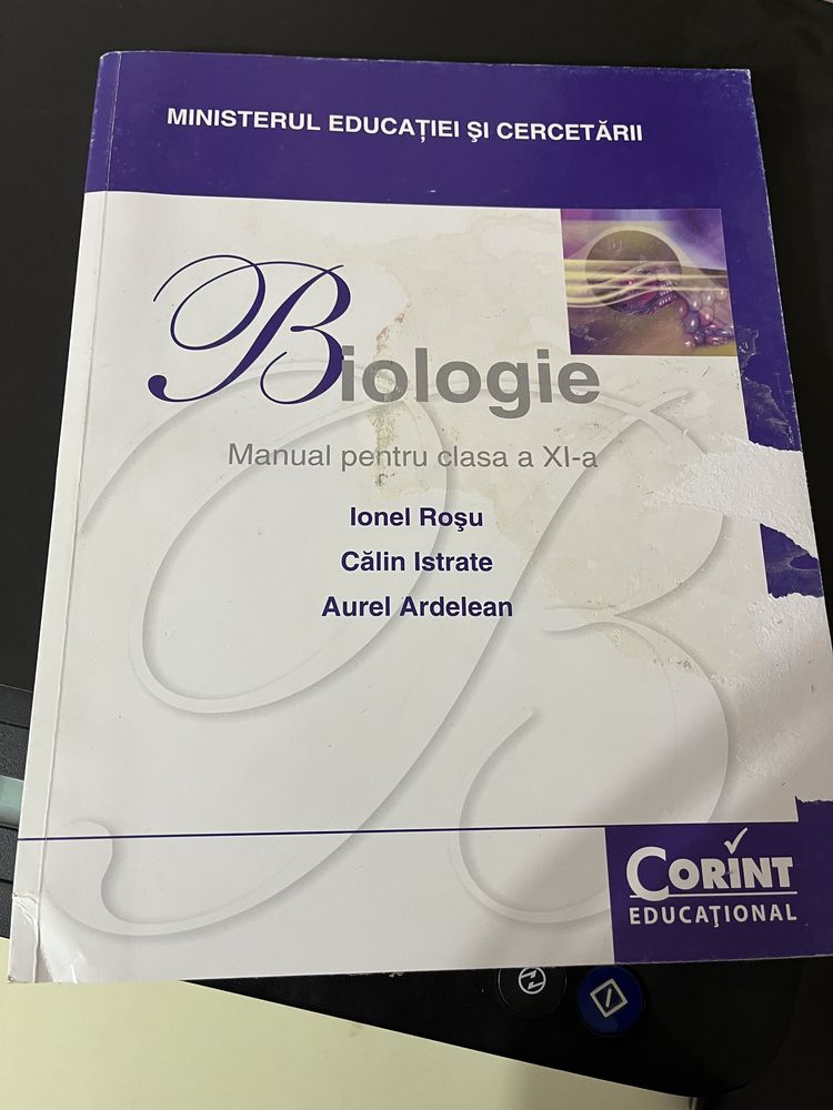 Manual biologie Corint