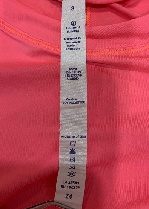 Tricou /Bluza /Top Lululemon roz neon S/M
