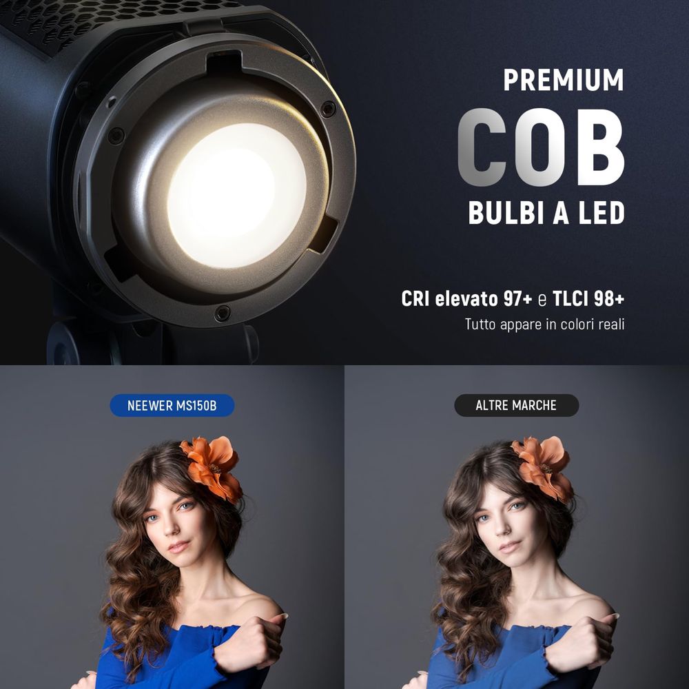 Мощно MS 150B Led осветление. диодно осветление. Фото. Видео. софтбокс