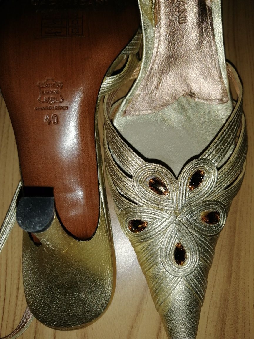 Pantofi piele, noi, Uad MEDANI, 40