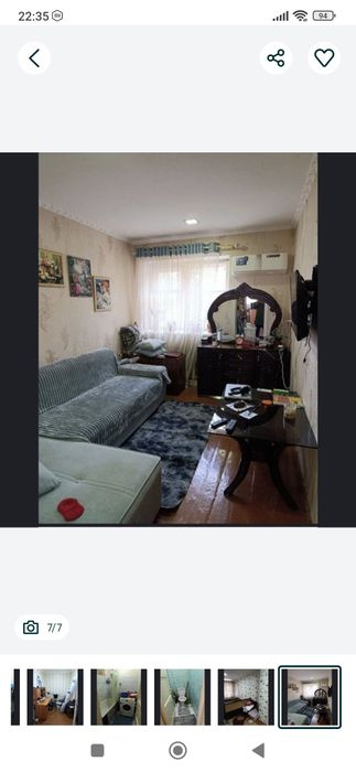 Срочно продаётся 2х комнатная квартира