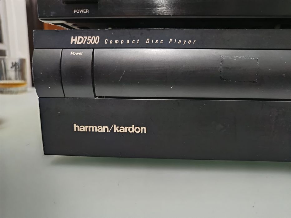 Cd player harmon kardon hd7500 si denon 580