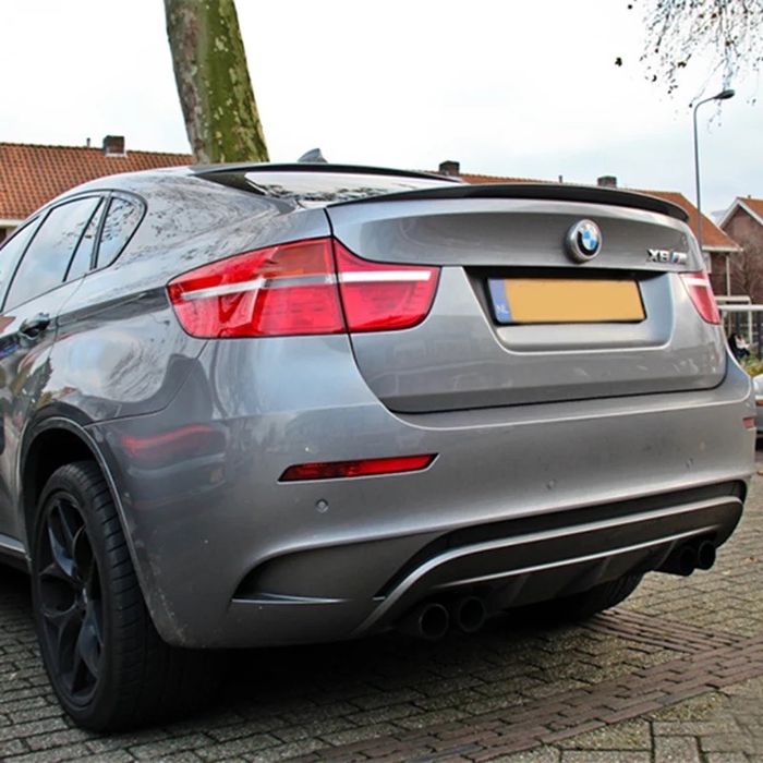 Negru lucios * Eleron Portbagaj Lip codita Haion BMW X6 E71