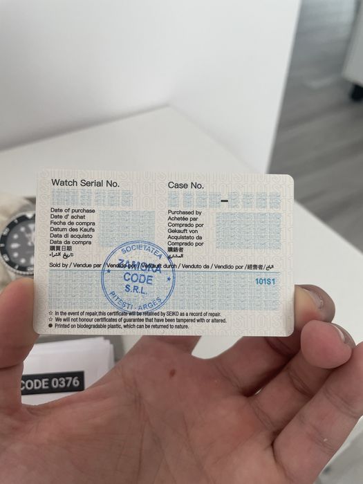 Vând Ceas Seiko SRPK29K1 Nou