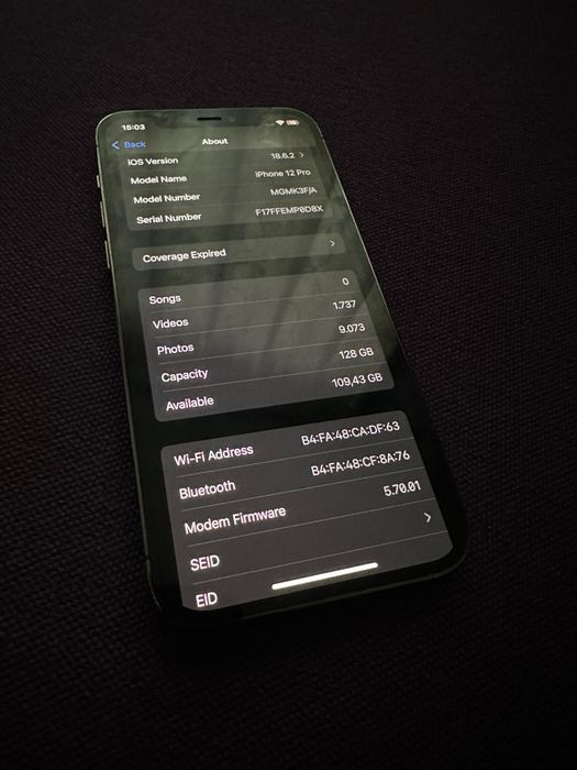 iPhone  12  pro stare foarte buna