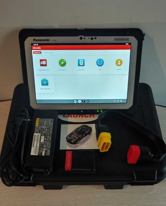 Kit Tester Diagnoza Auto LAUNCH + Tableta Panasonic Cf20 I5, 8/256 Gb