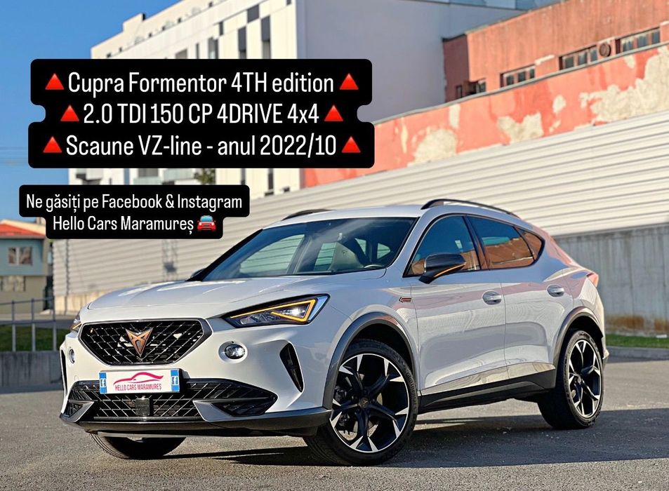 Cupra Formentor Cupra Formentor cu interior scaune VZ 4x4