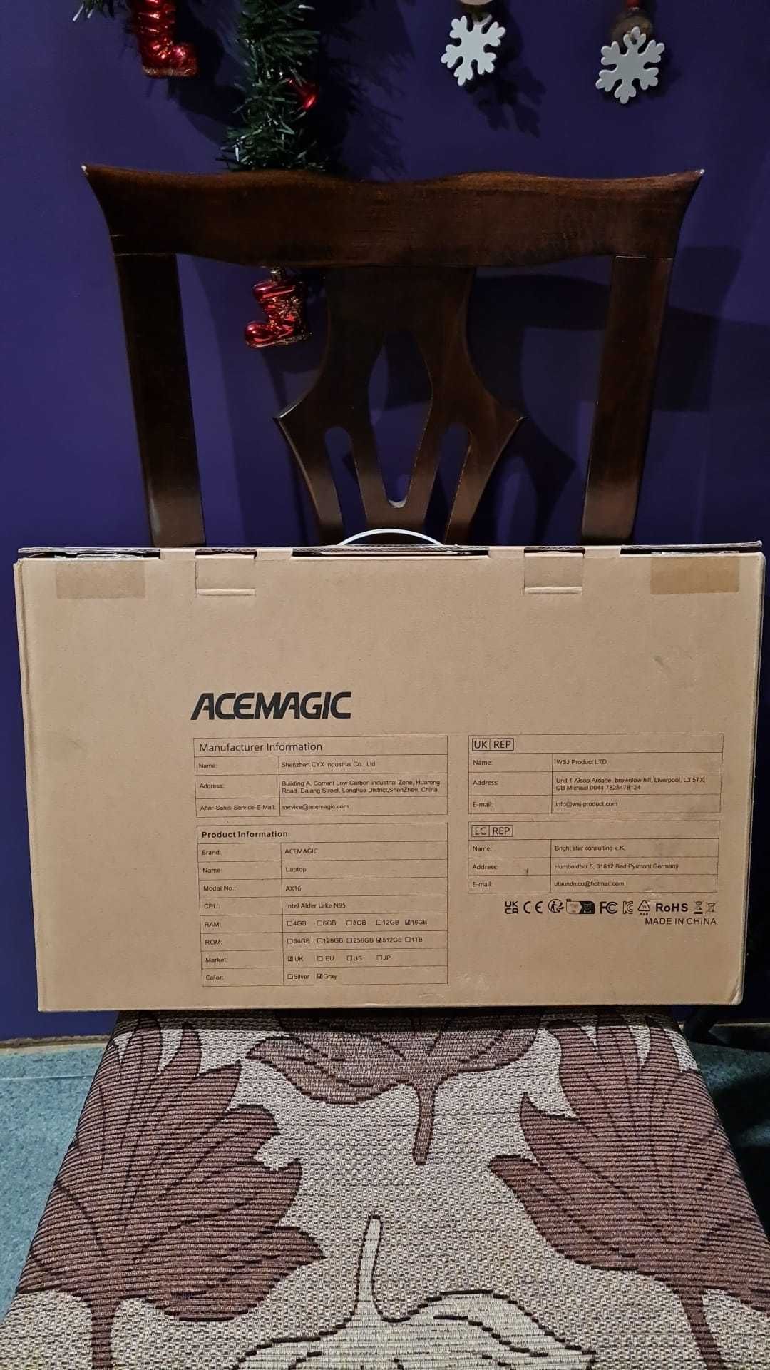 Laptop Acemagic - AX16 16GB/512GB