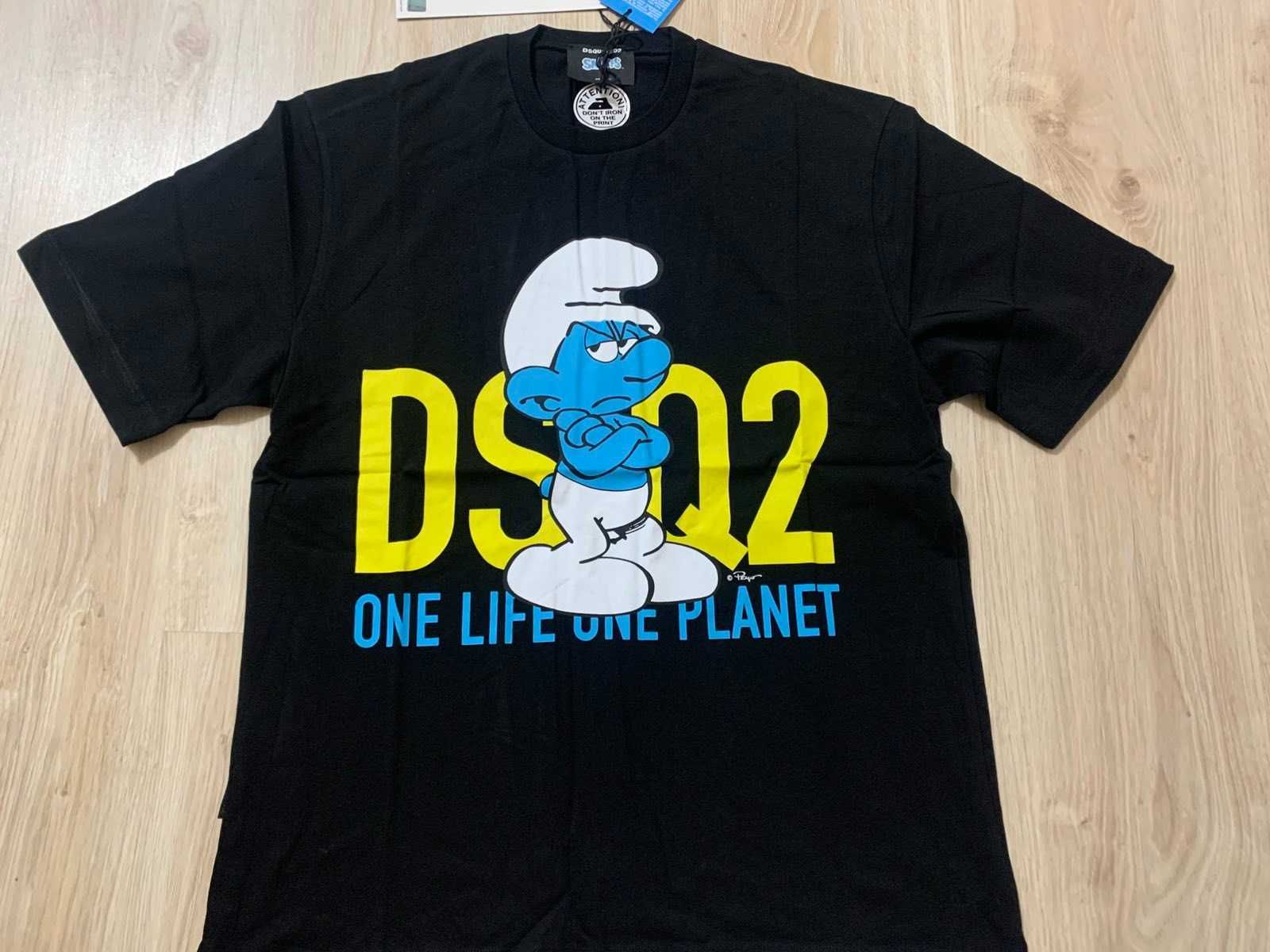 Нови с етикети Мъжки тениски DSQUARED D2 налични размери S-2XL