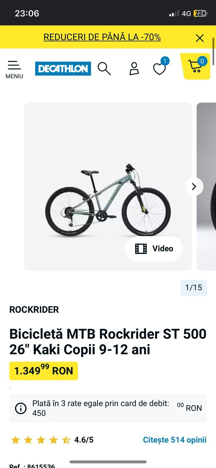 Vând sau schimb rockrider modificat