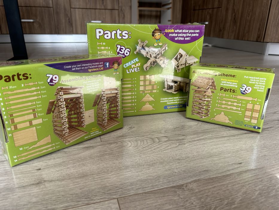 Jucarii din lemn CONSTRUCTOR