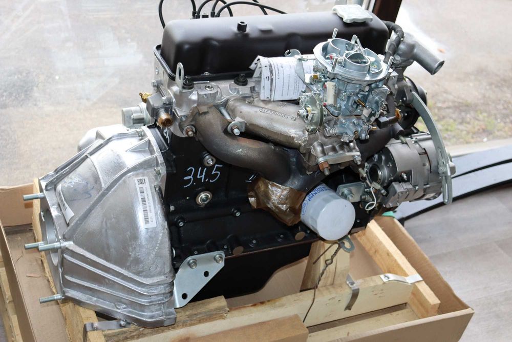 Двигатель для автомобиля ГАЗель 4215 Сотка карбюраторный ДВС ЧУГУН