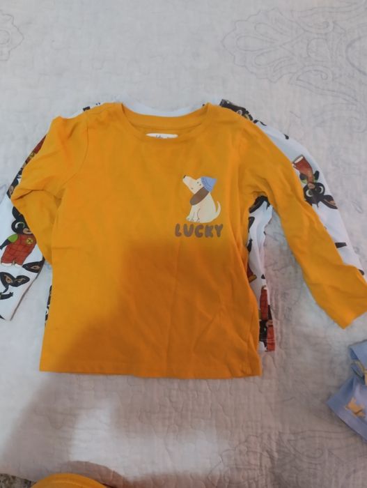 Lot  8 tricouri cu mânecă lungă  mărimea 92