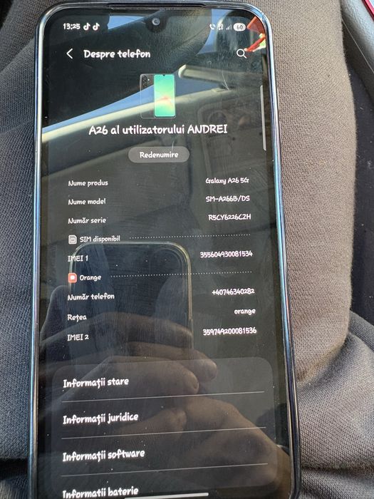 Vand samsung A26 5G impecabil