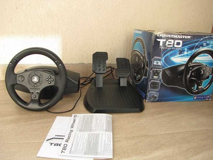 Волан с педали Thrustmaster T80 PS3 PS4