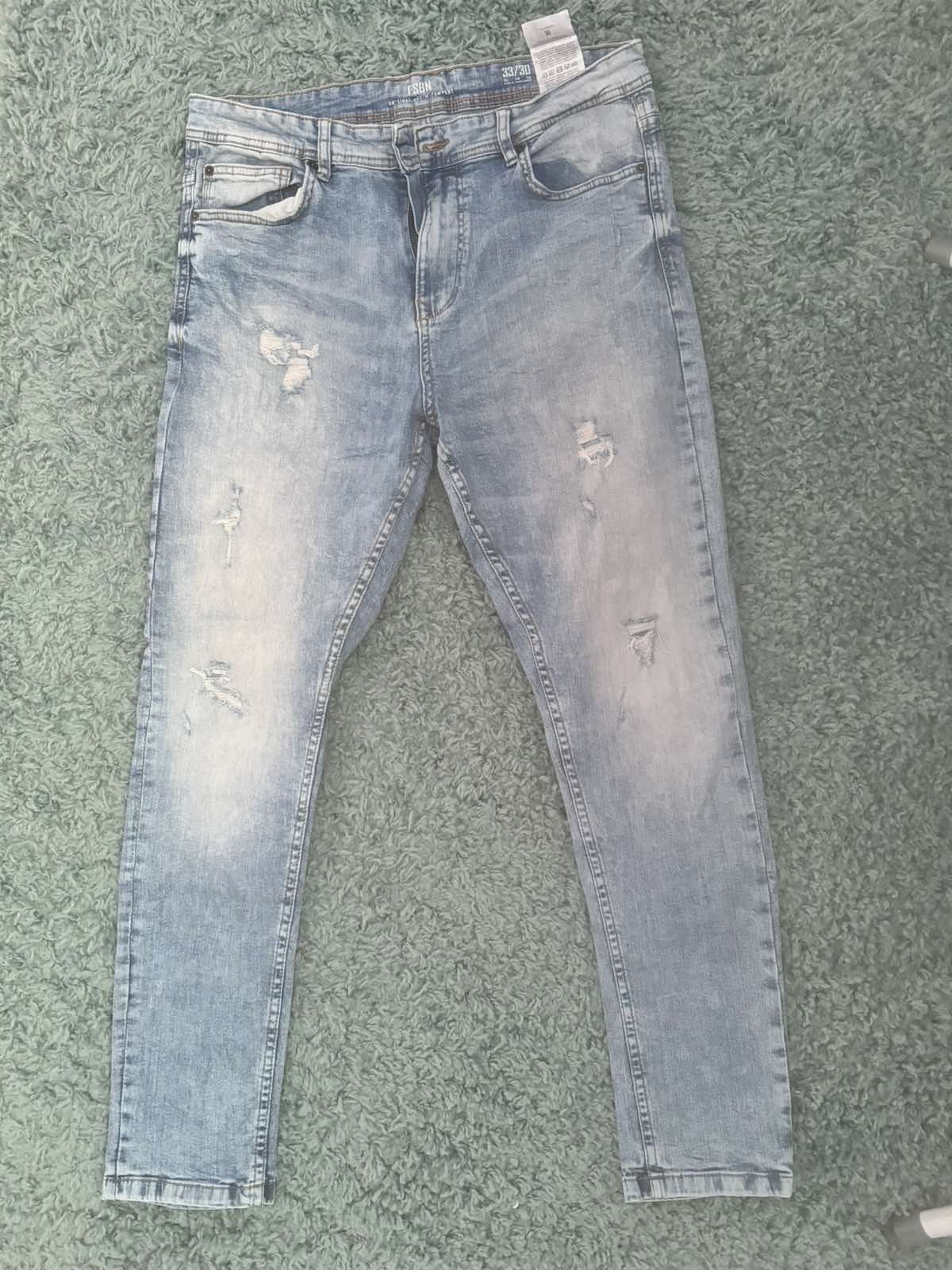 Нови Мъжки Дънки Denim