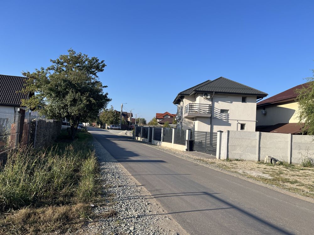 De vânzare teren 420 mp  comuna Berceni Asfalt, Gaz , curent