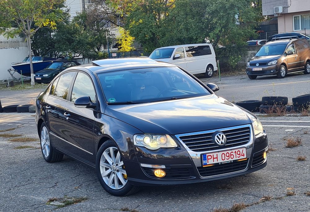 VW Passat * MoccaBrown * Navi , Trapă , Piele , Park Assist , Jante17