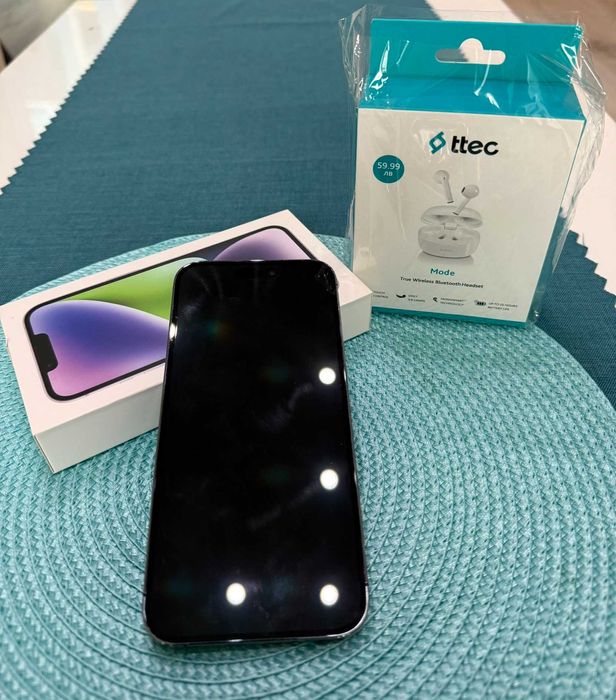 iPhone 14 Pro Max Purple – 128GB * КАТО НОВ *