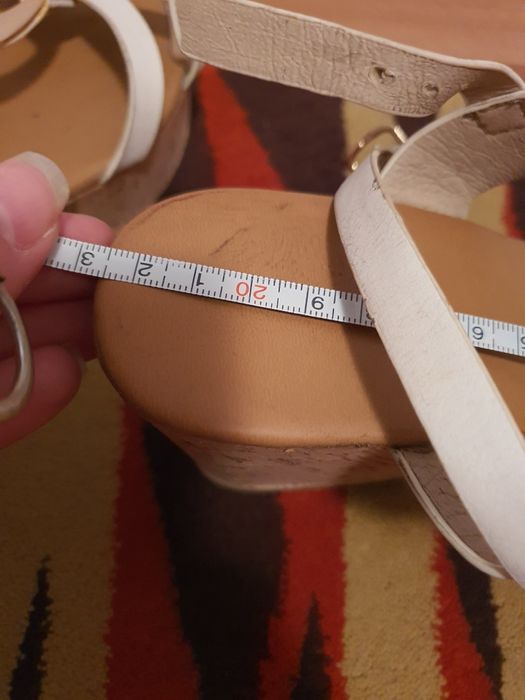 Sandale negre piele naturala 35 talpa ortopedica, ca noi