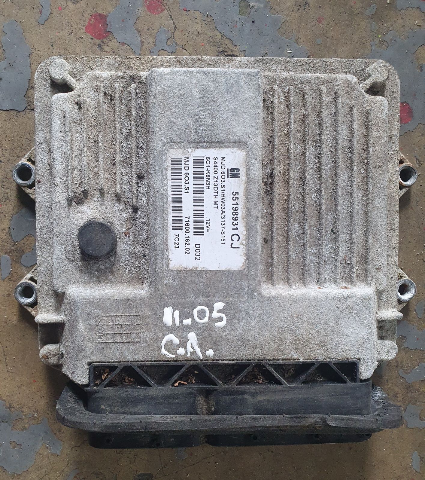 Ecu calculator motor Opel Corsa D 1.3 CDTI  55198931 CJ