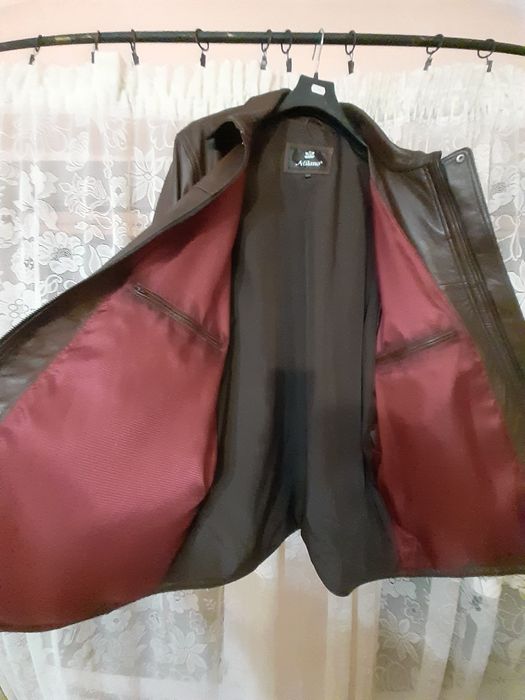 Geaca piele noua marime mare 7XL adusa din Turcia