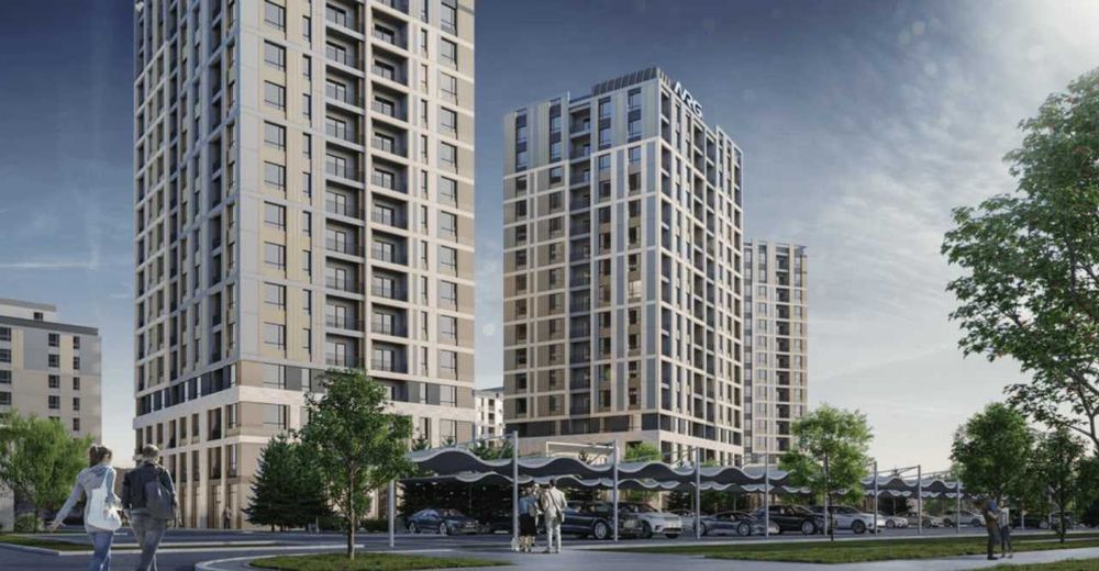 3-ком на 15 этаже панорамный вид на город верхние этажи заканчиваются!