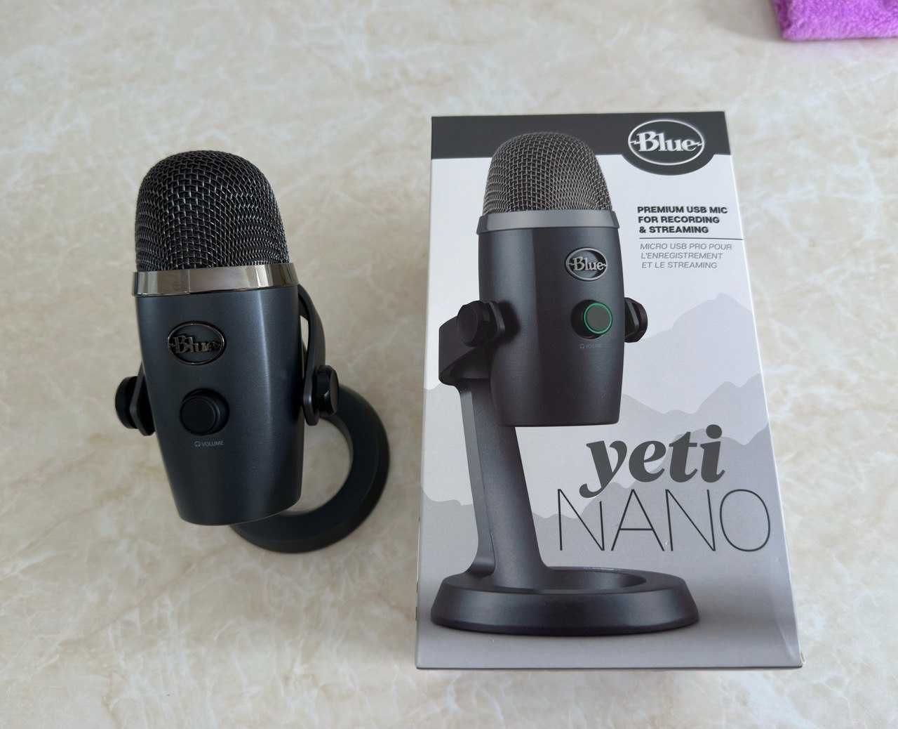 Профессиональный Микрофон Blue Yeti Nano