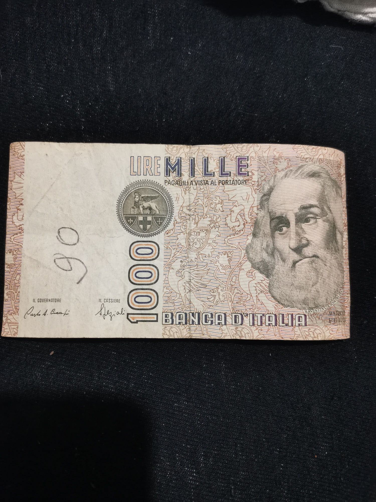 1000 lire-Italia 1982(Marco Polo)