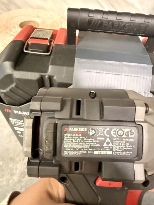 Ударен гайковерт 600 NM + Батерия 8ah Parkside Performance