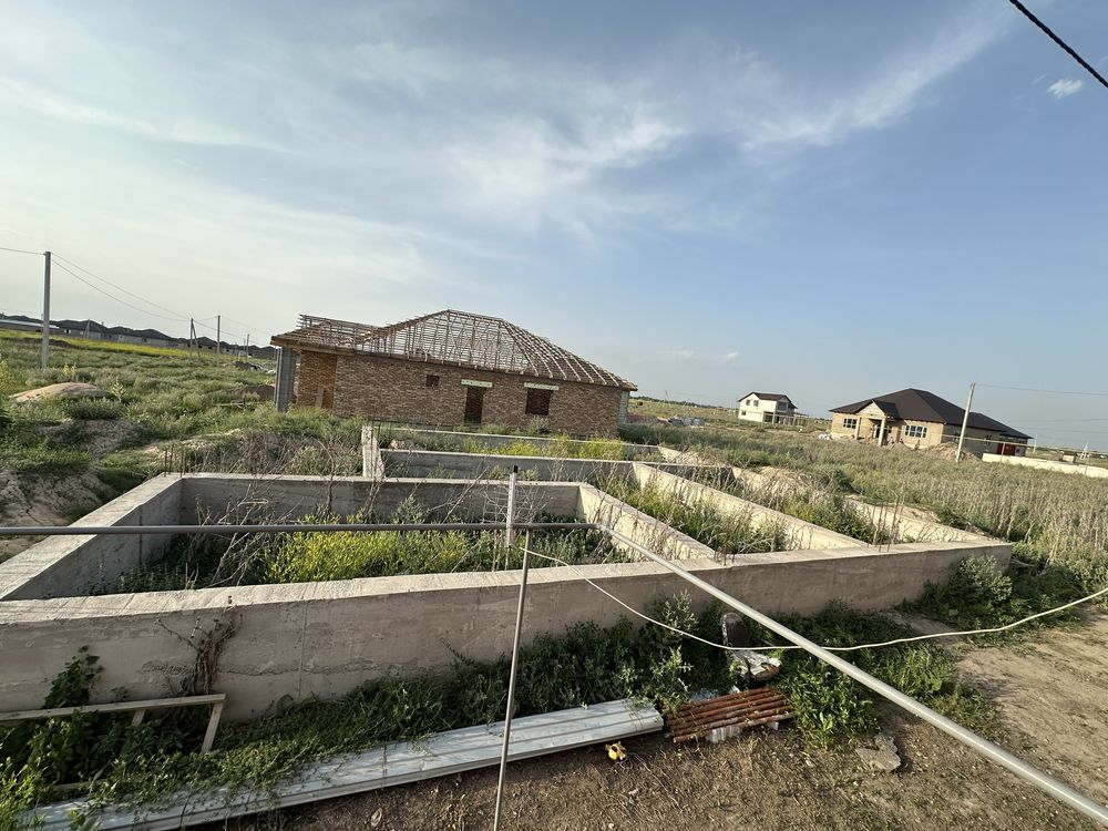 Срочно Продается Участок , с фундаментом.