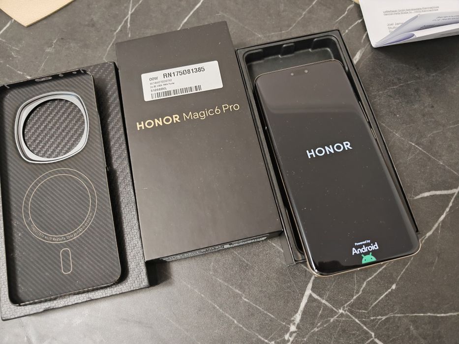 Vand /schimb Honor Magic 6 Pro NOU 512Gb 12Gb Ram+ wireless +Earbuds N