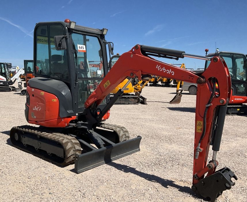 Miniexcavator Kubota U27-4, an 2019