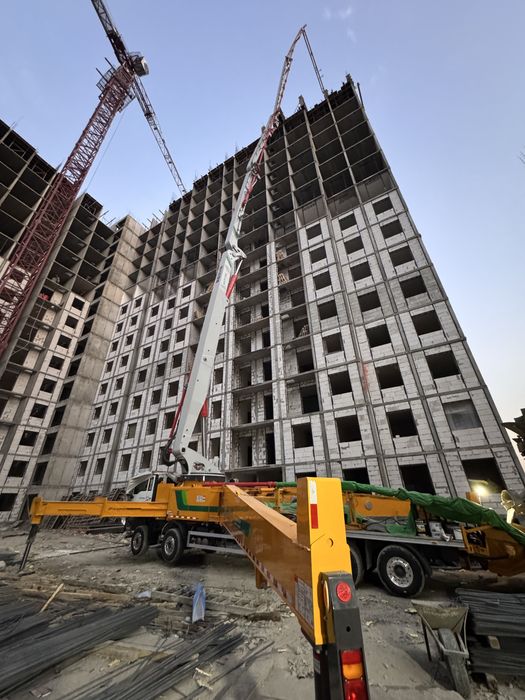 Услуги бетононасоса 58м62м65м69м72м