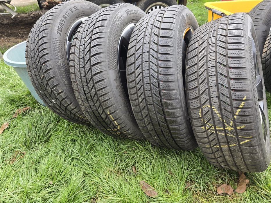 Jante Skoda 17+Cauciucuri Continental iarna 2021 215/55 R17 V XL