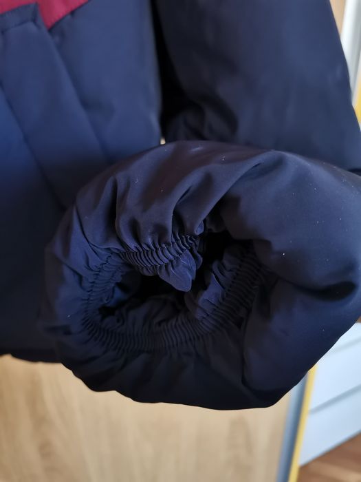 Jacheta/geaca vatuita H&M XS, guler inalt, talie scurta